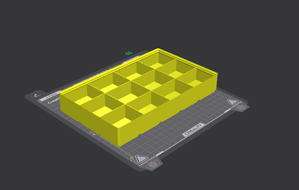 Gridfinity 3X4 Box