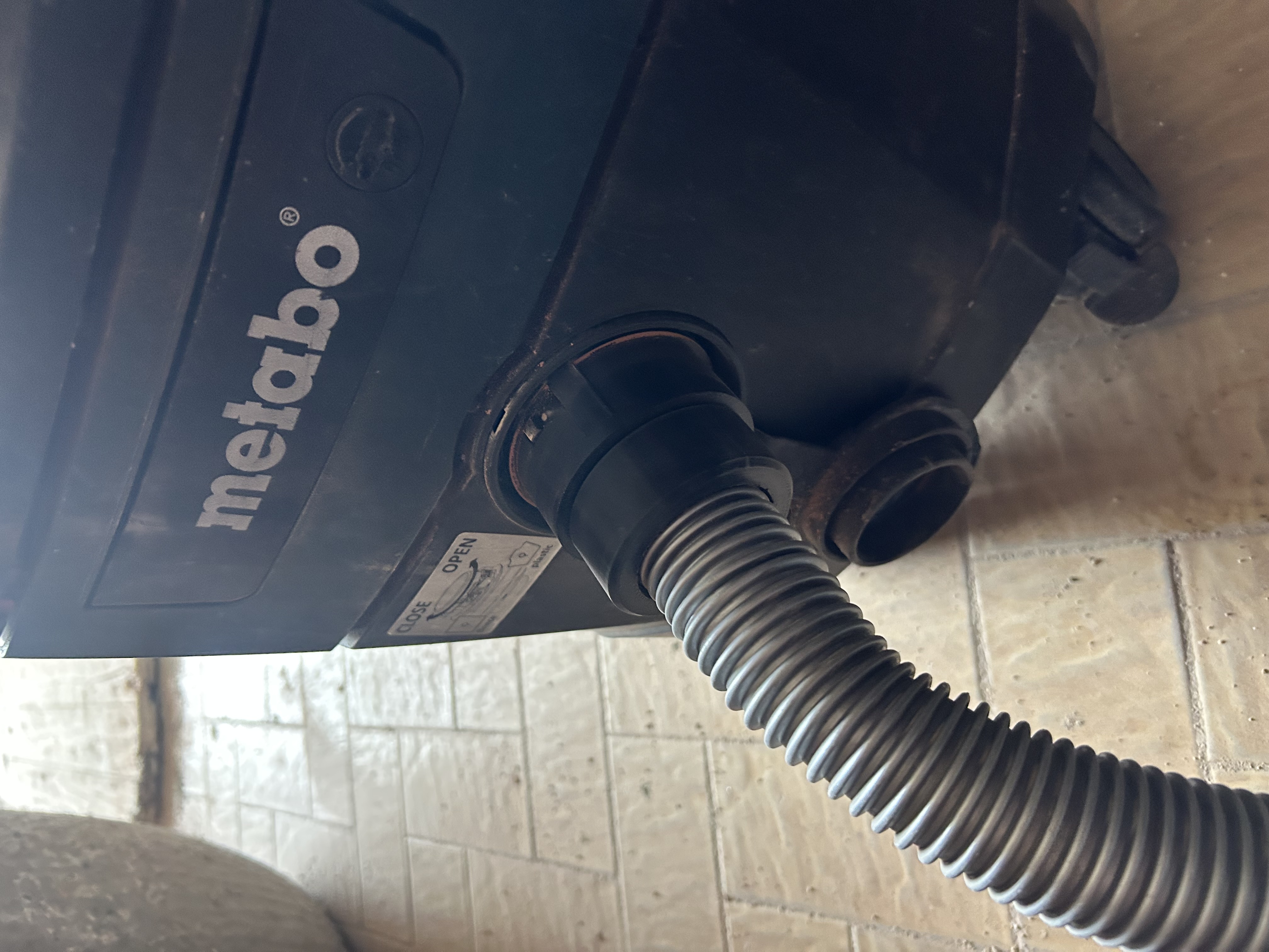 Attacco girevole per tubo aspirapolvere Metabo ASR 35