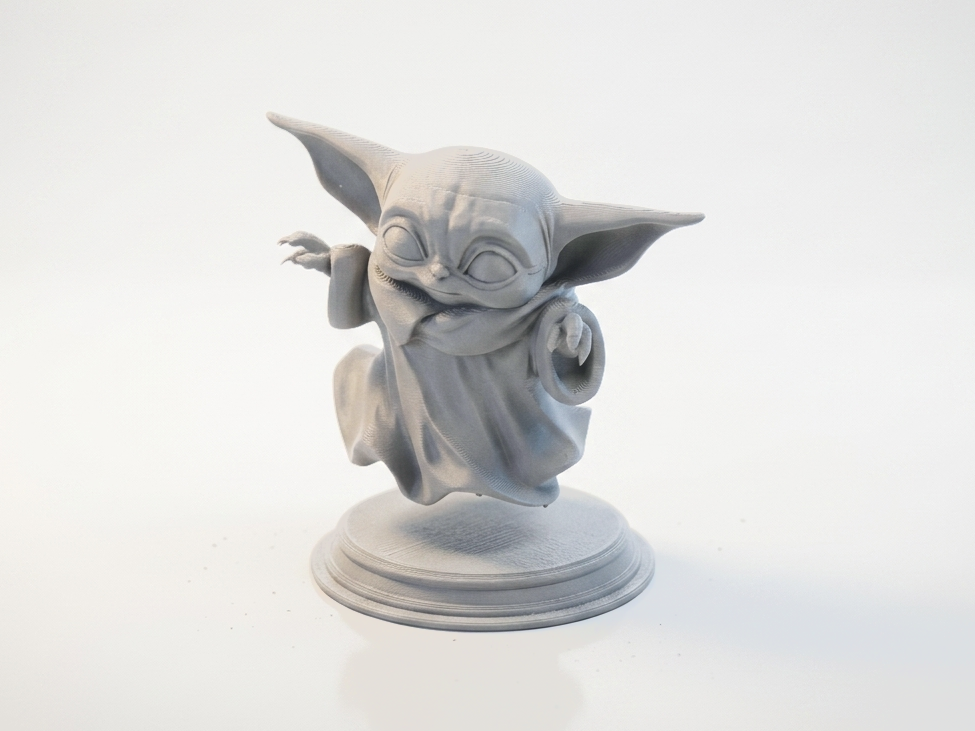 Ghost Yoda Figurine Star Wars 3D Printable