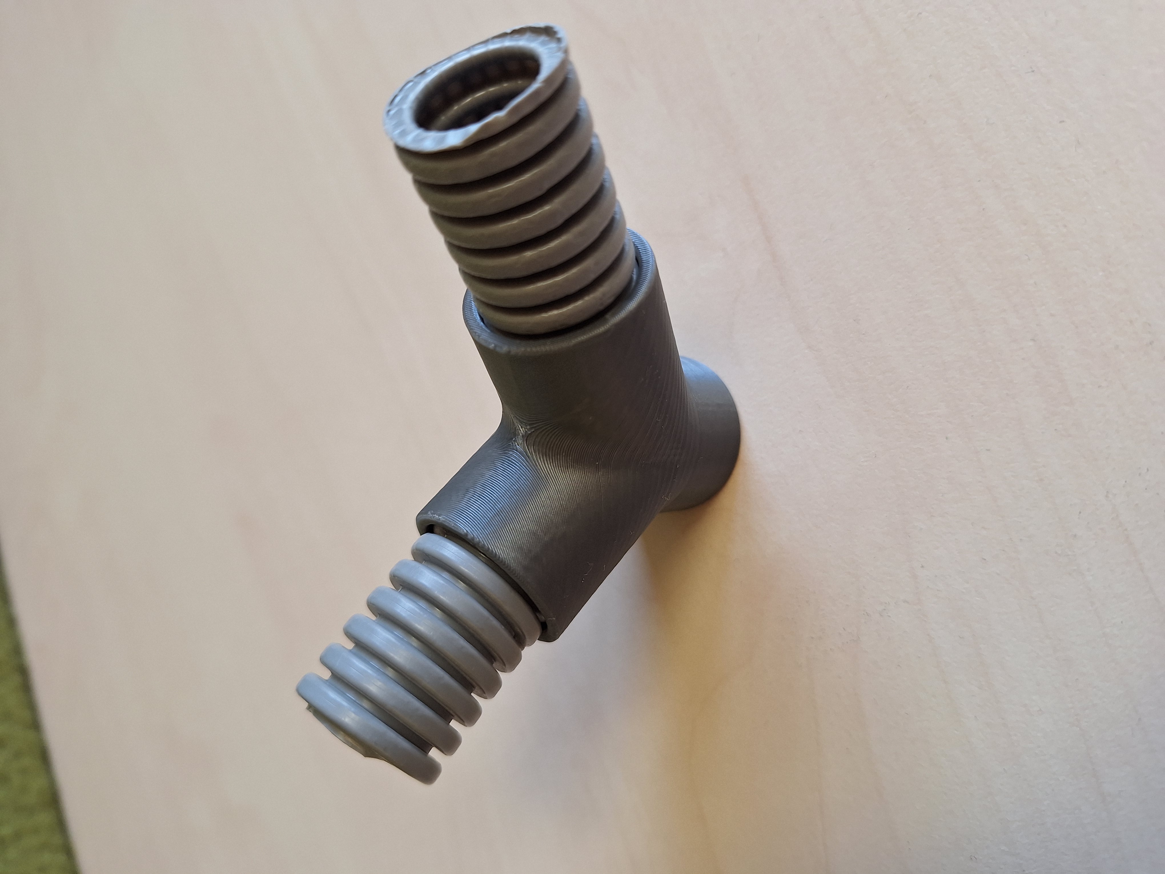 Y-Adapter for Flex-Tubing (Cable Conduit)