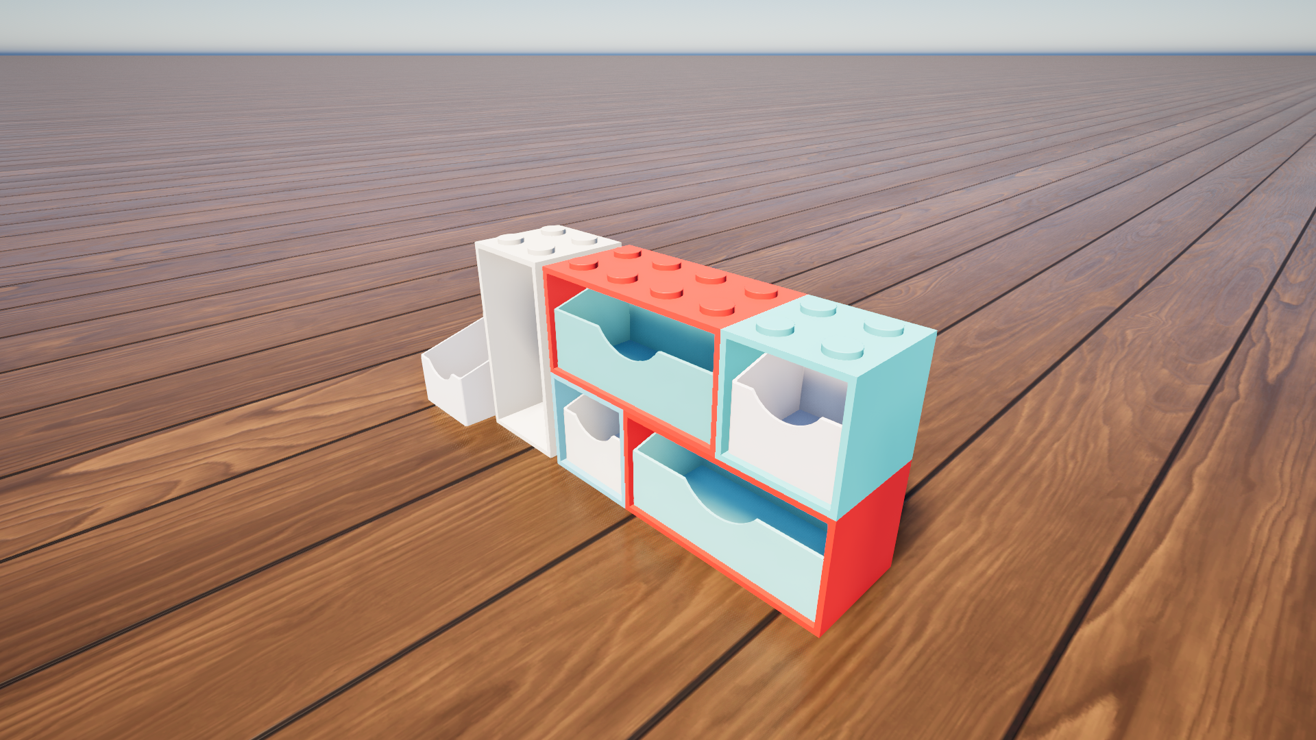 KUBE Desk Organizer