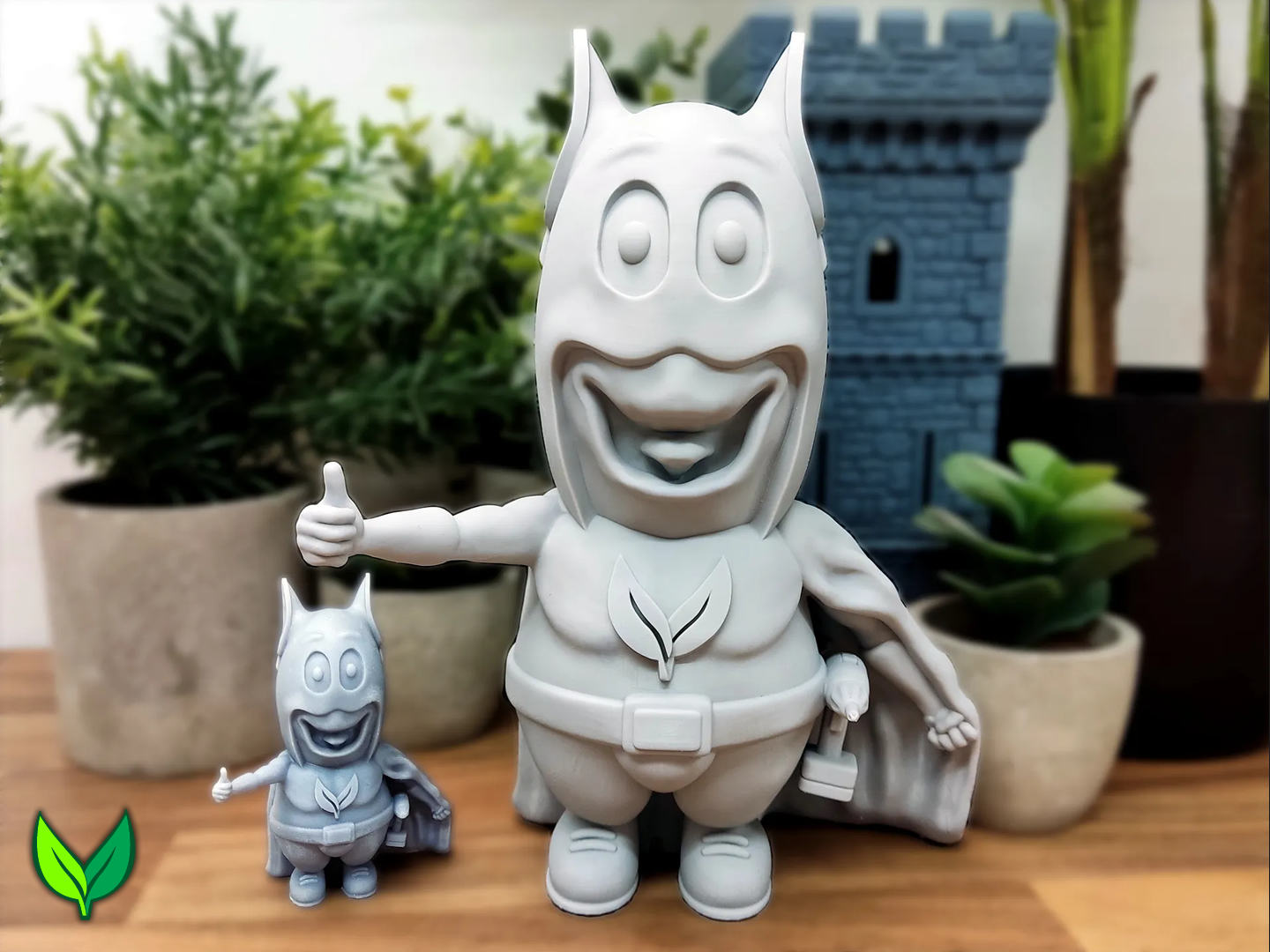 Mini VogMan – Friendly 3D Printable Mascot (Presupported/Unsupported)