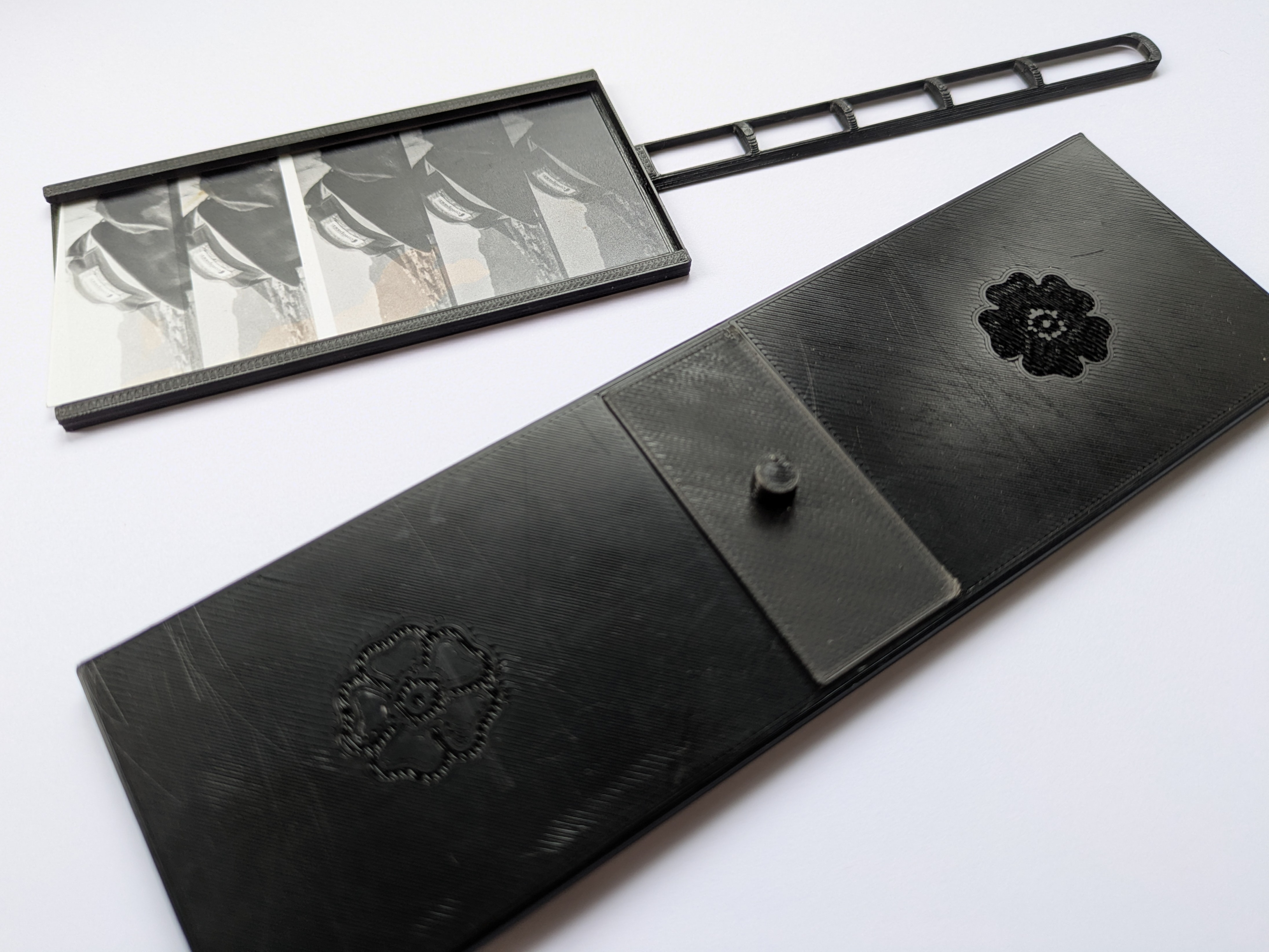 Darkroom Test Strip Device for Linear + F-Stop Printing