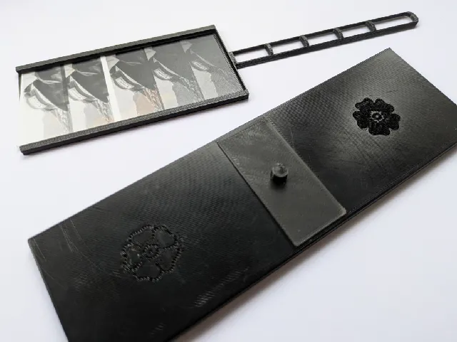 Darkroom Test Strip Device for Linear + F-Stop Printing
