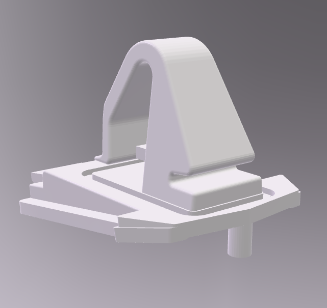 Headlight clamp Saab