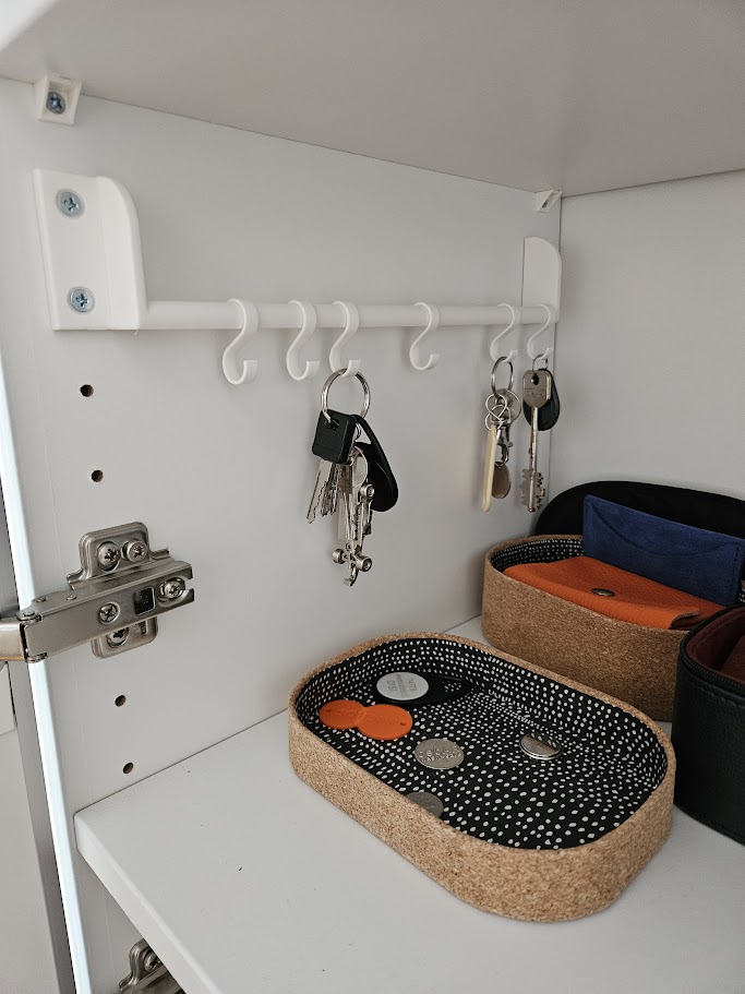 IKEA PAX Side Hook Bar 30cm