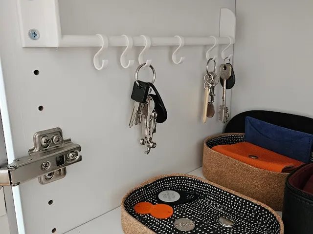 IKEA PAX Side Hook Bar 30cm
