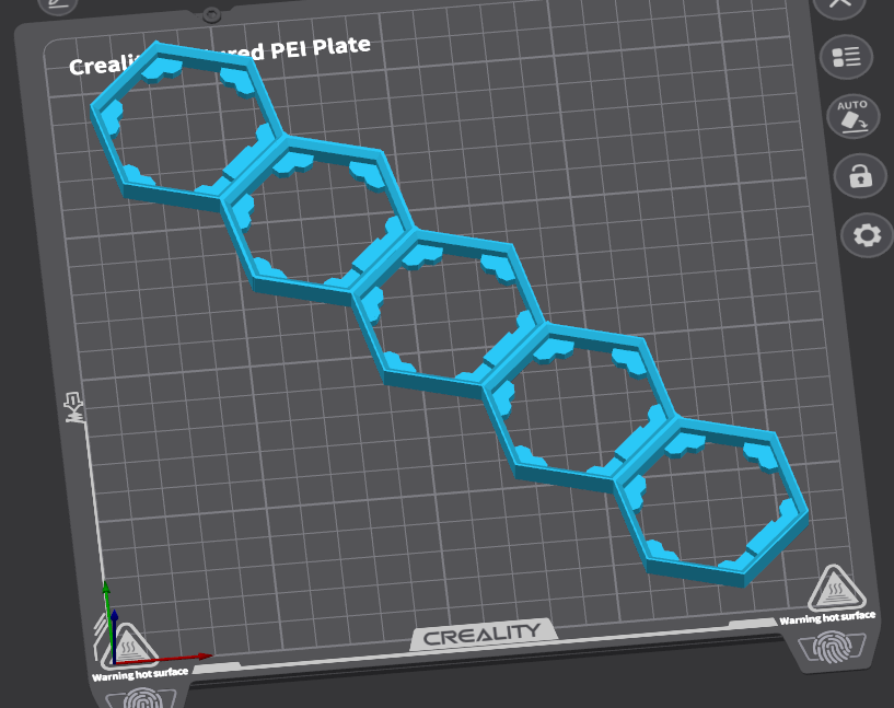 Hextraction Board (vertical 5x1)