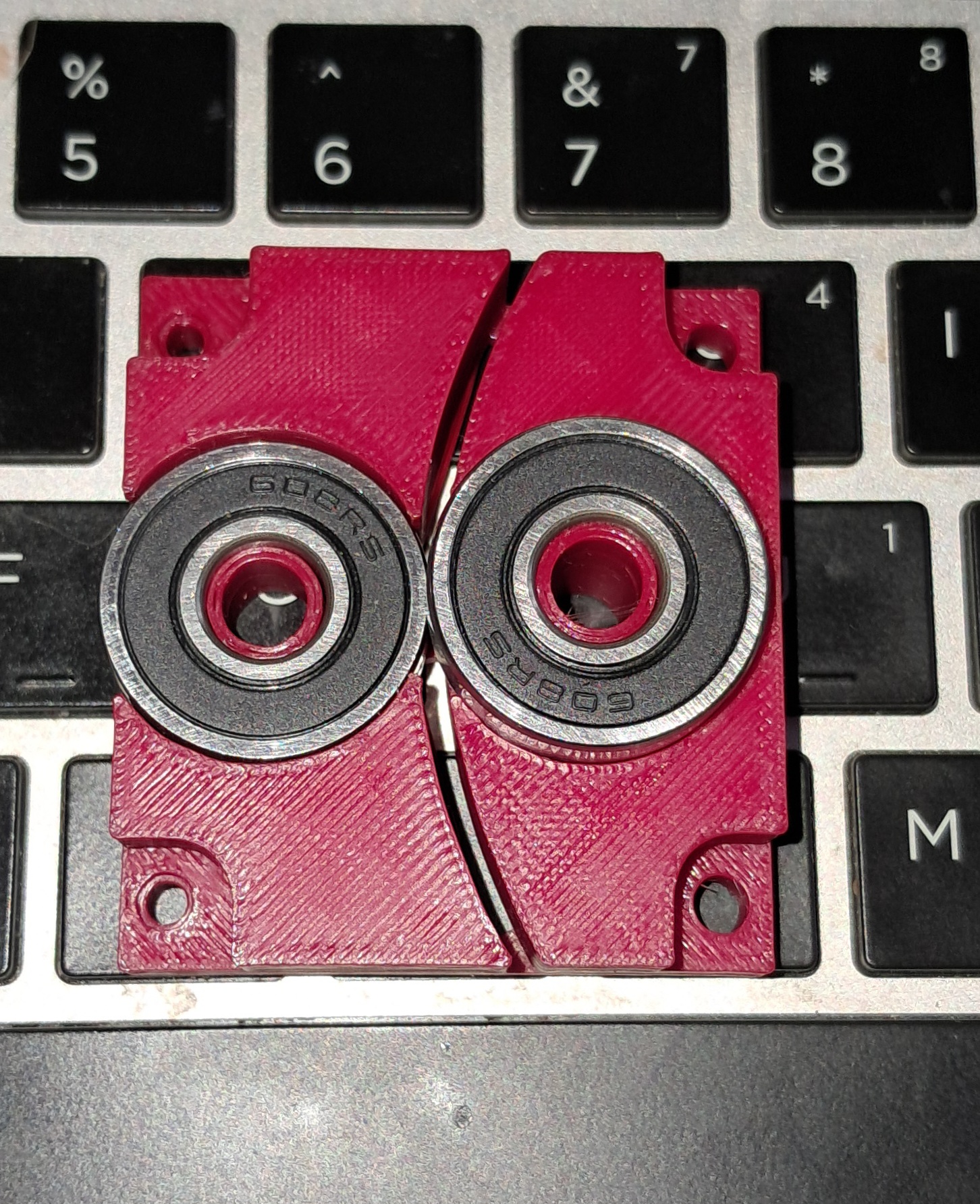 Recreator Bottle Cutter 22mm bearings 3D model thumbnail