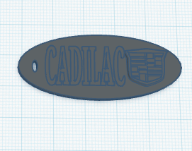 CADILAC F1 KEYCHAIN