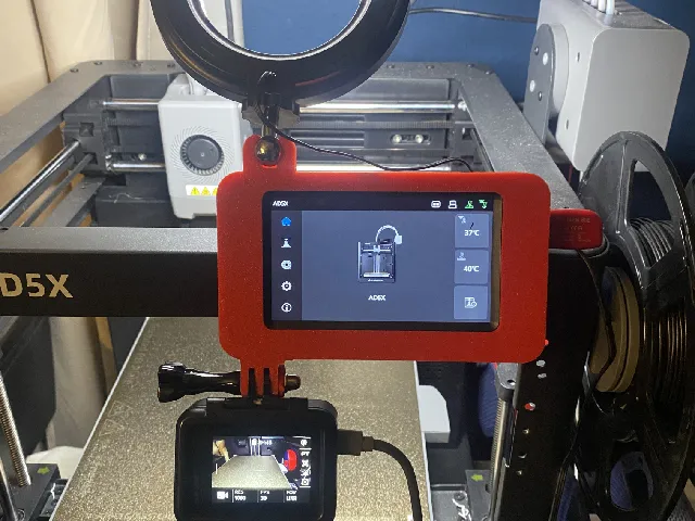 AD5M(5)X Screen Cover With Go Pro Mount and Ball Joint