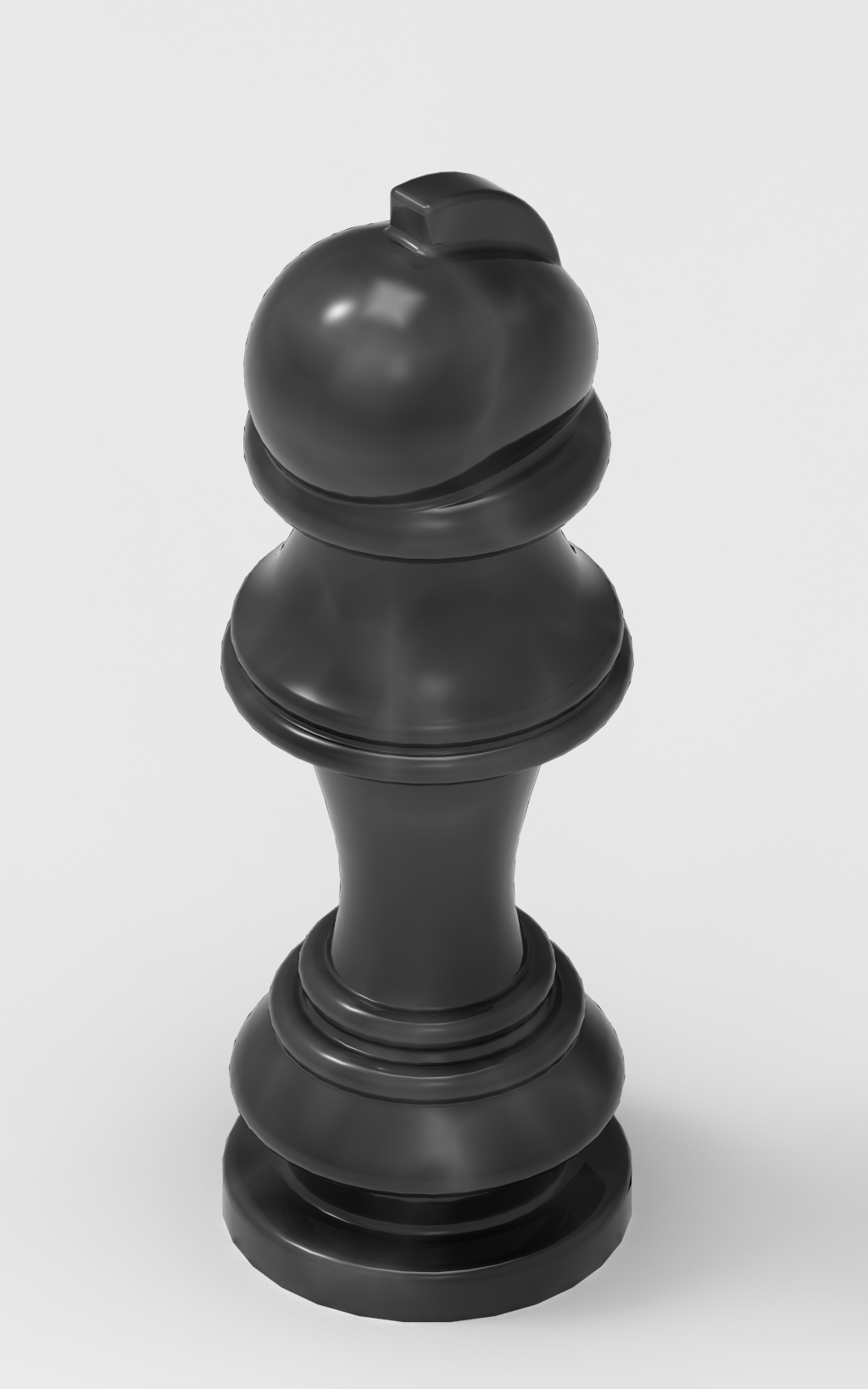 3D Printable Chess Knight Elegant Game Piece for Play and Display