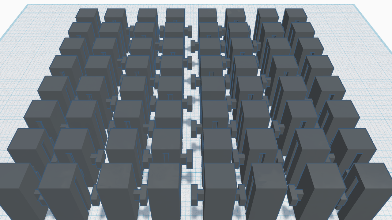 Snap together flexi-grid.