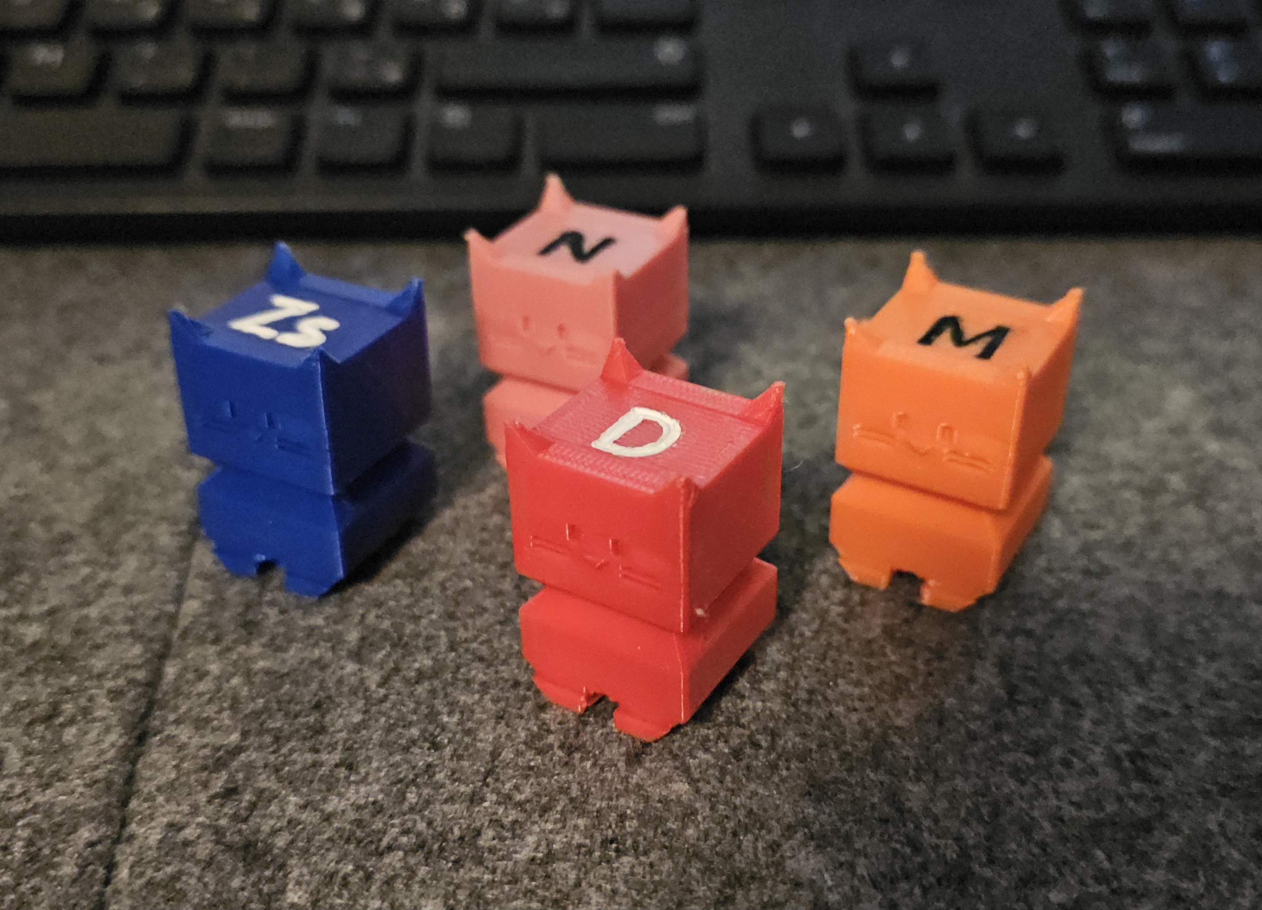 Stacktocat - The Stackable Calibration Cat modified