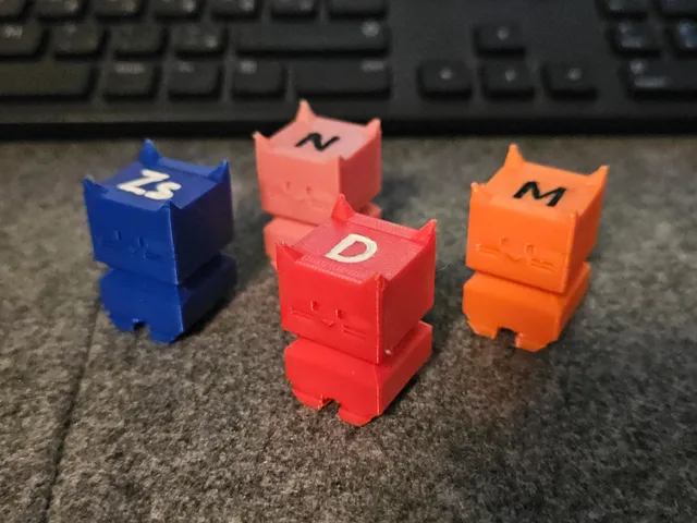 Stacktocat - The Stackable Calibration Cat modified