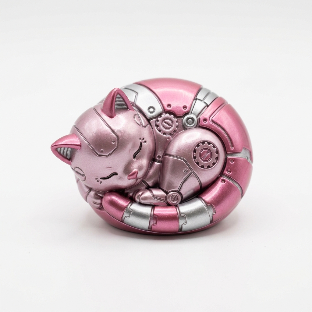 RoboPets Series [By Yamsaso Design] Pinky Roll-Cat