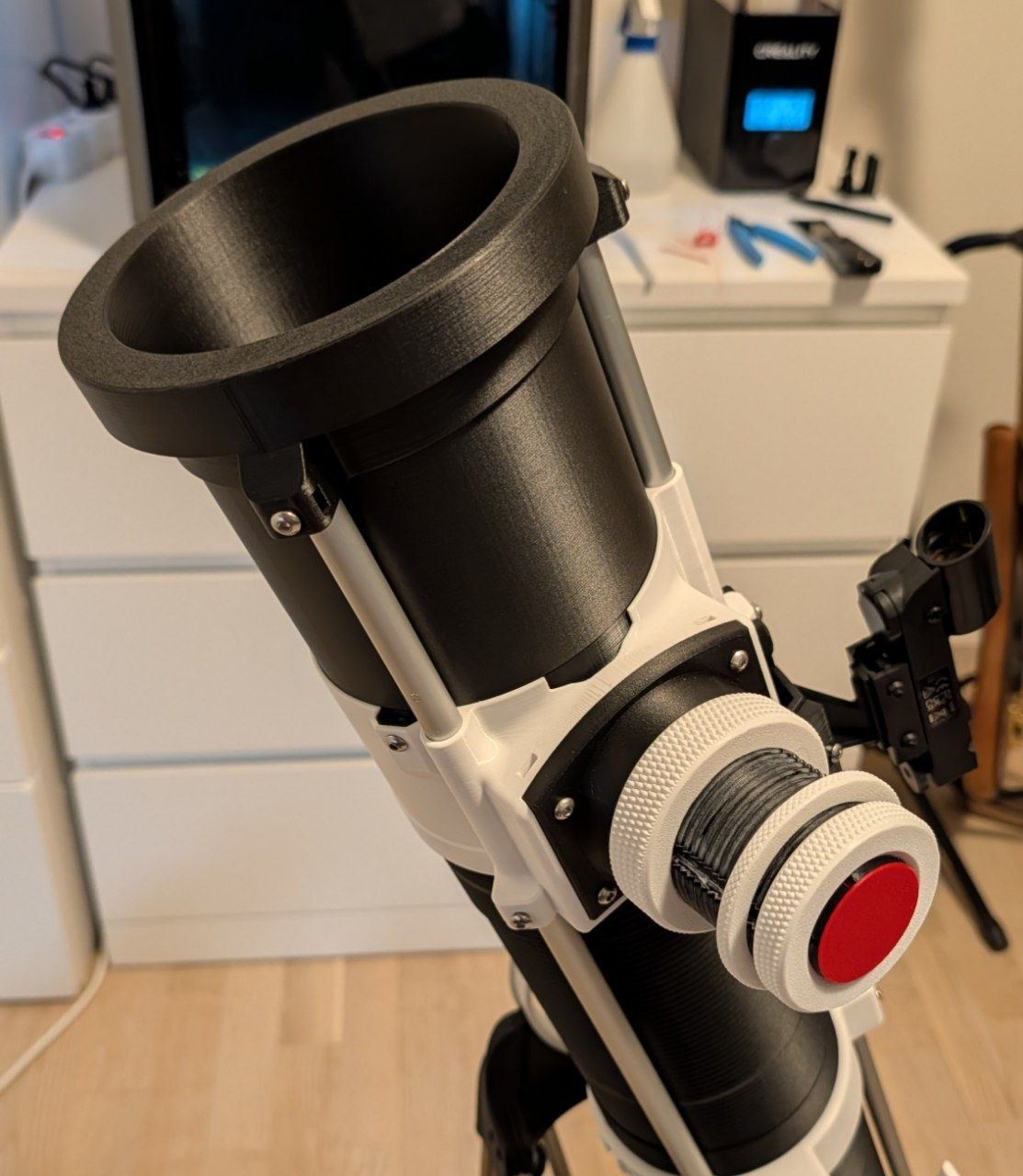 Hadley dew shield and solar filter adapter combo