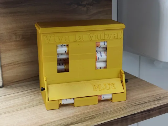 Tampon Dispenser with 2 or 3 compartments