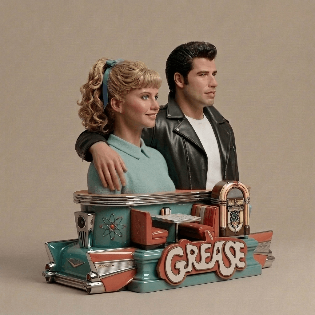 Grease Bust Scene - Sandy & Danny - 1978