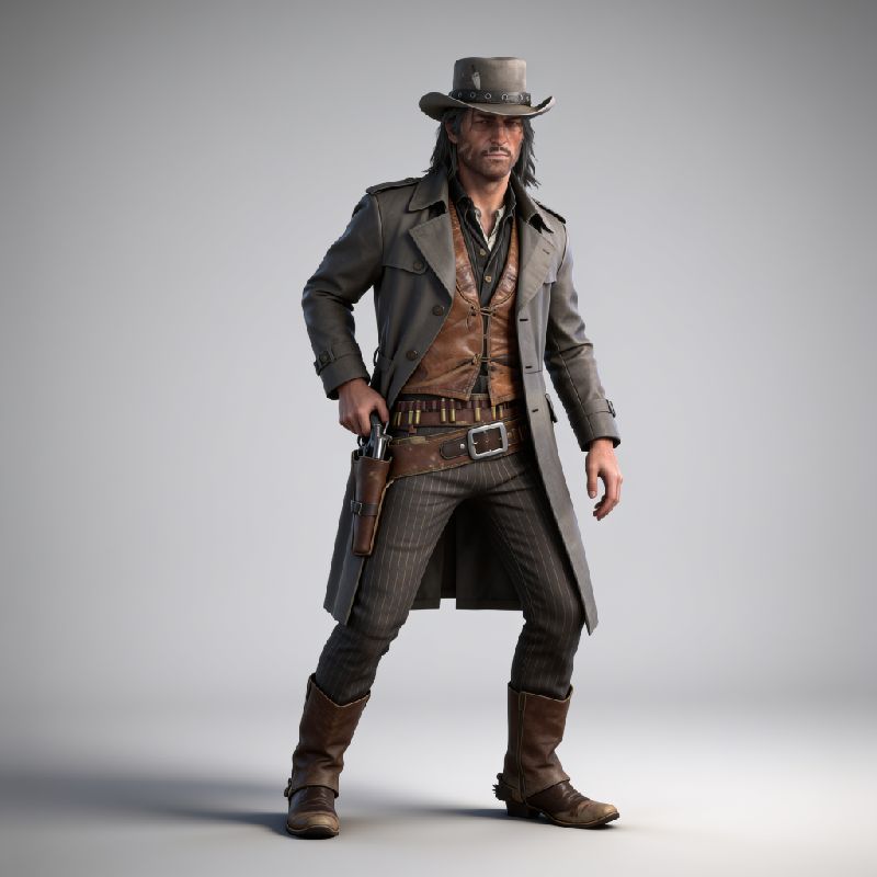John Marston - RDR2 by Martin Jörg | Download free STL model ...