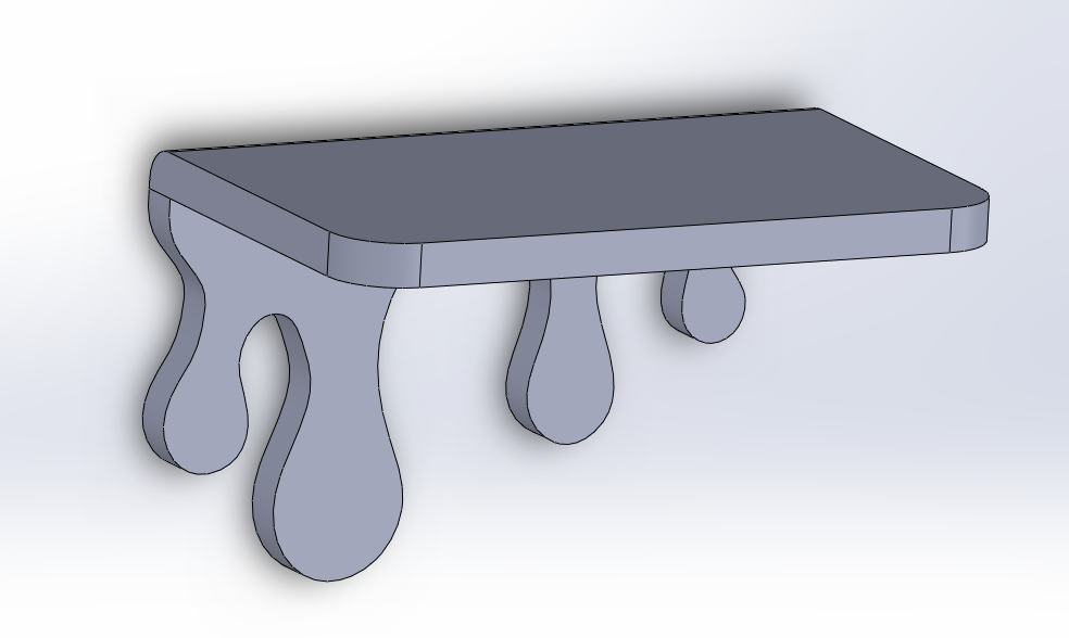 Drip Style Wall Shelf – Minimalist