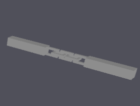 simple blocky nunchucks