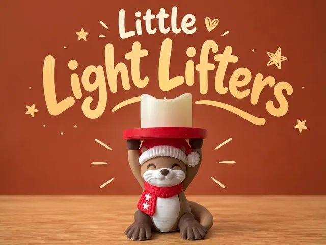 Otter Christmas Little Light Lifters