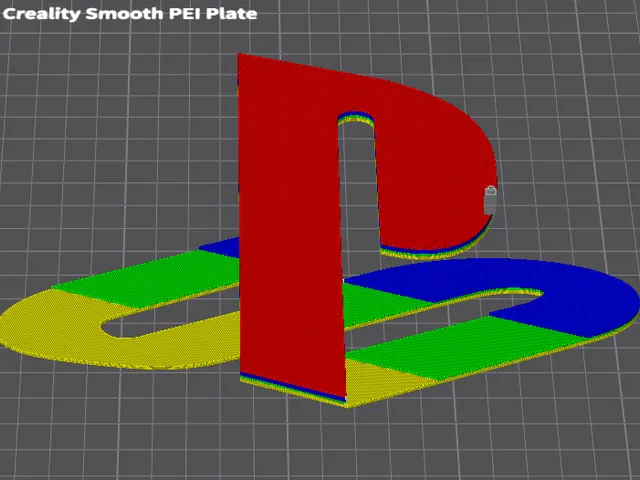 playstation logo hueforge