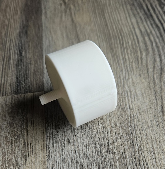 Curtain rod end