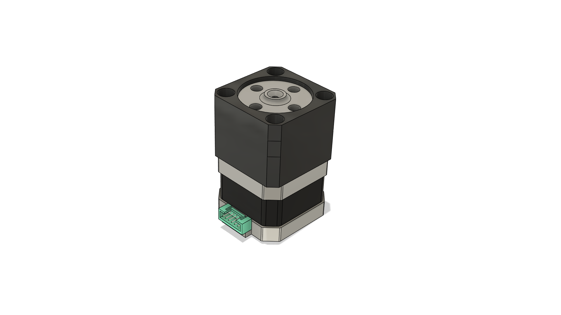 Compact 1:4 Gearbox NEMA 17 with Insert Coupling