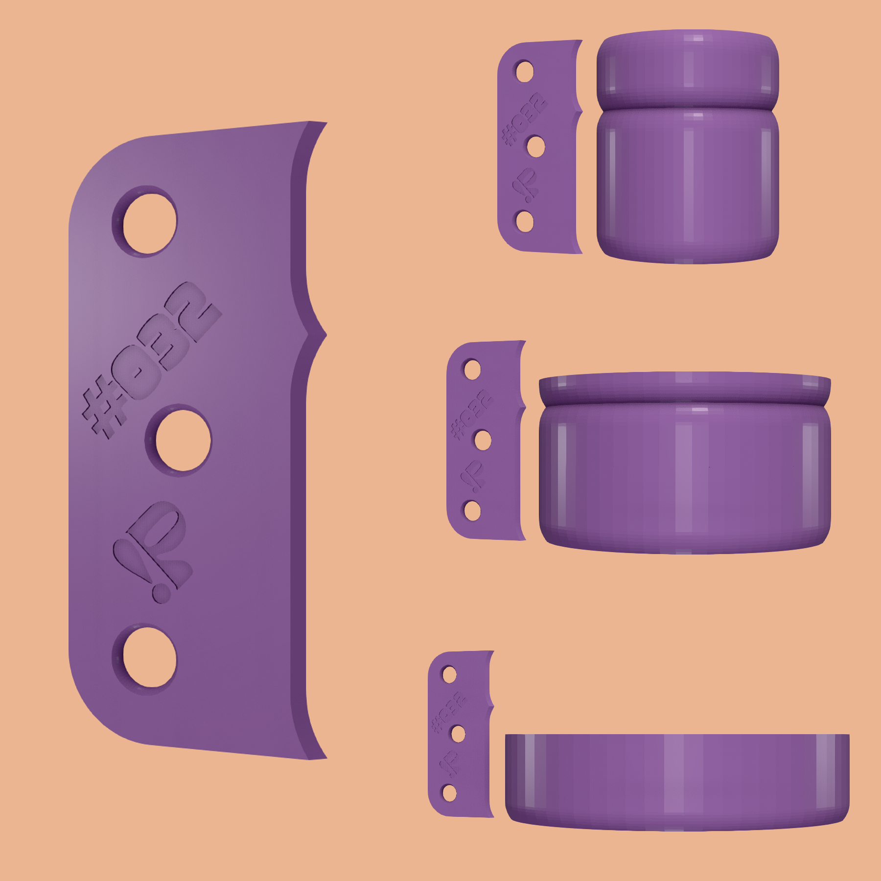 Pottery rib tool #032