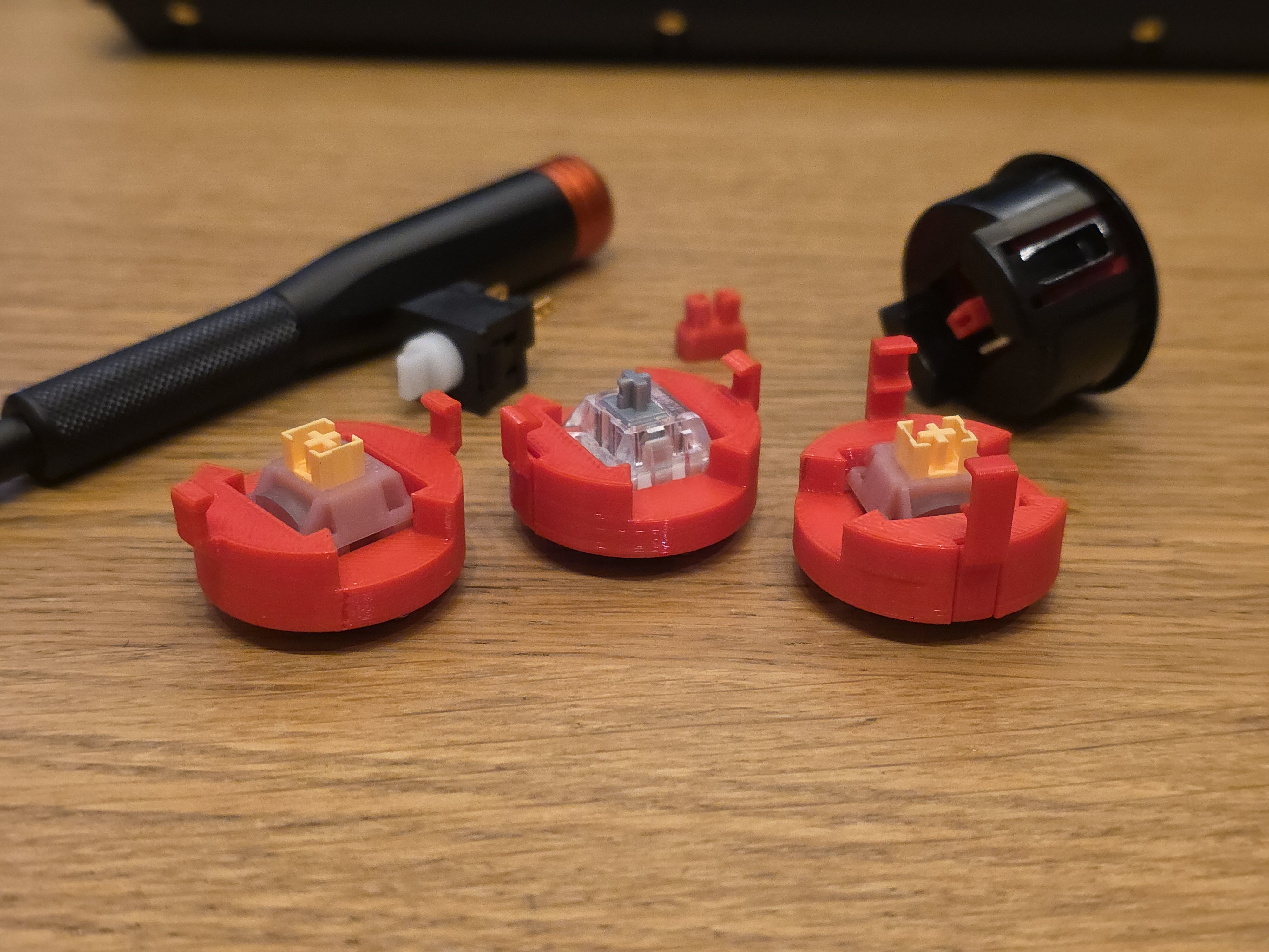 OSB Adapter for Sanwa 30mm Snap-ins