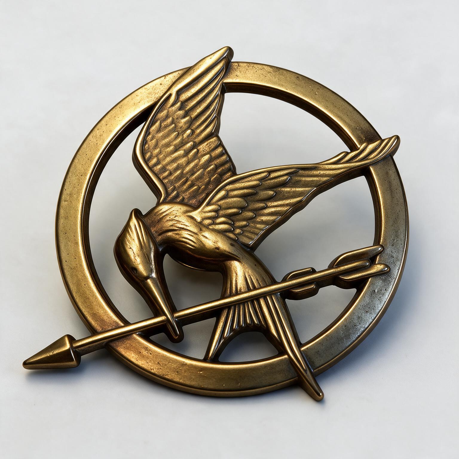 Iconic Movie Props - The Hunger Games - Mockingjay Pin - 2012
