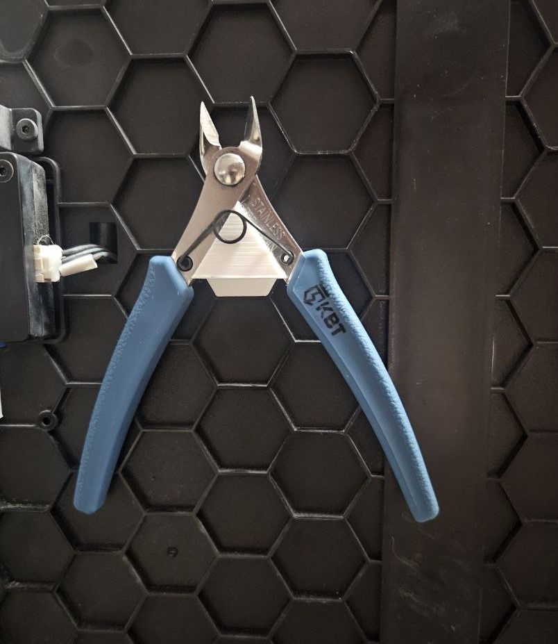 Cutter holder Creality K series back wall HSW