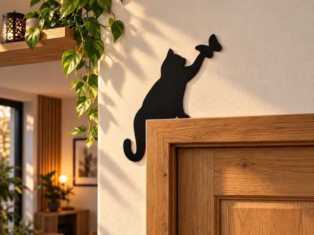 WallArt - Cat Door 002