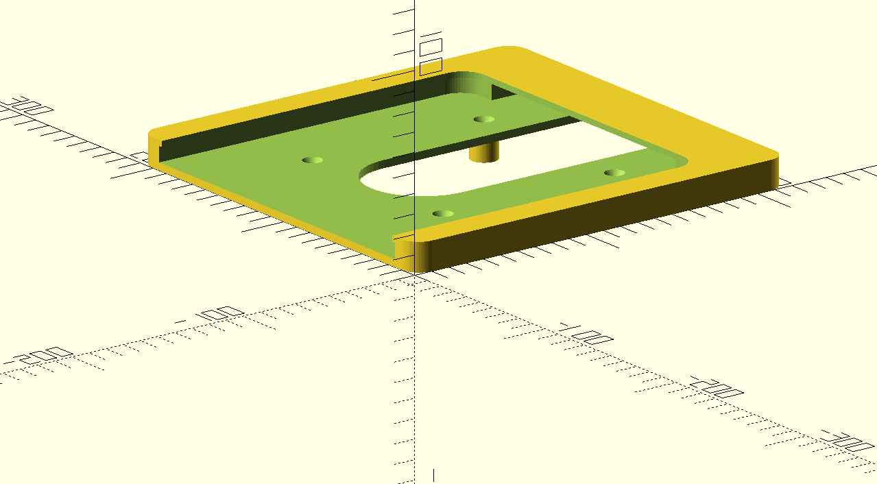 IPAD 10. / 10th generation (2022) Wandhalterung - wall mount - 10,9" (27,69 cm Diagonale) - abgerundete Ecken mit Abstandshalterung