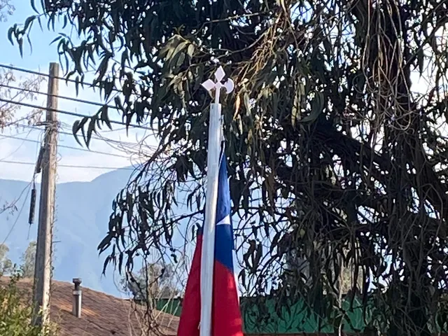 Punta Mástil Bandera Chilena