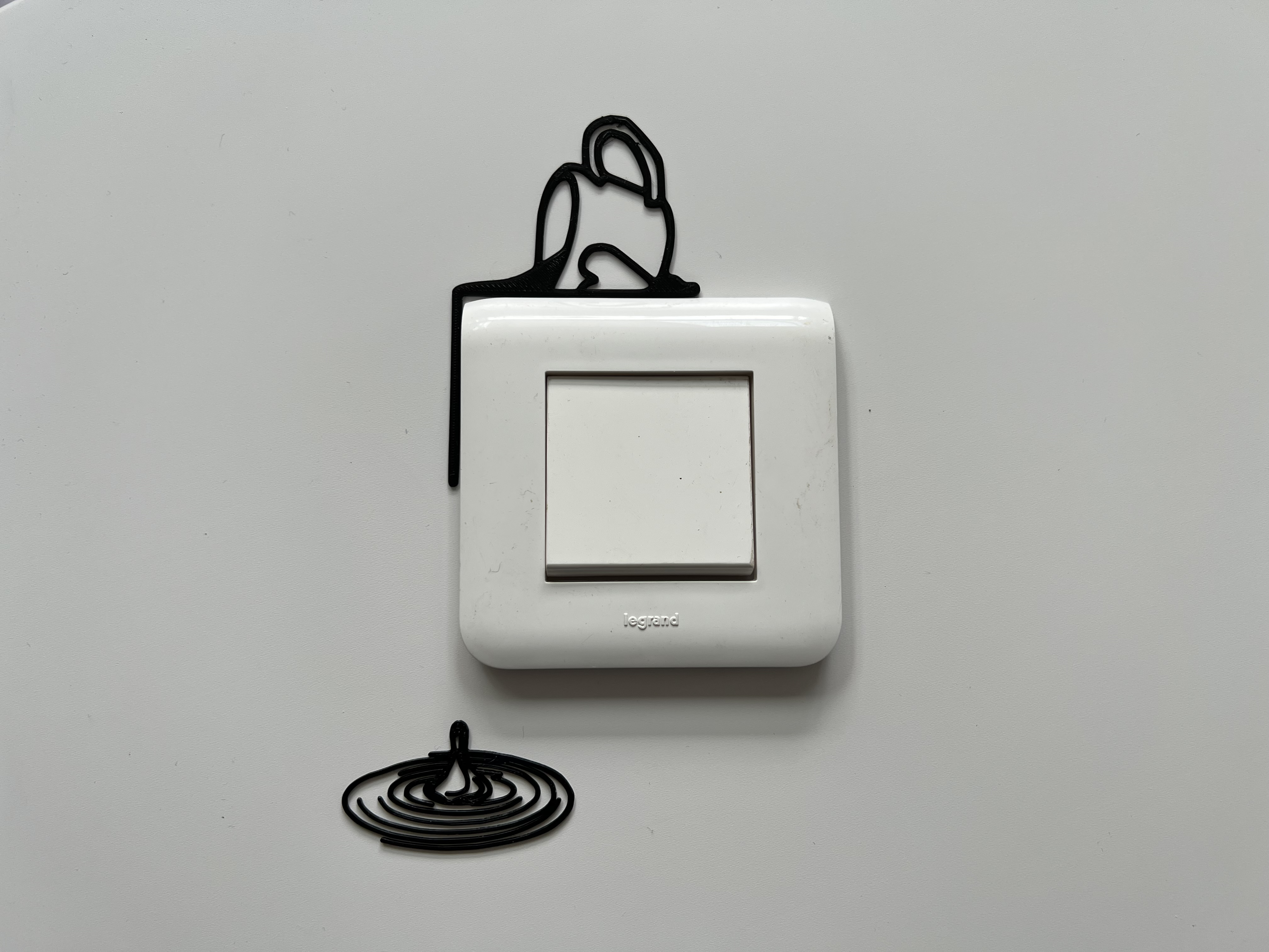 Wall Light Switch Decoration #9