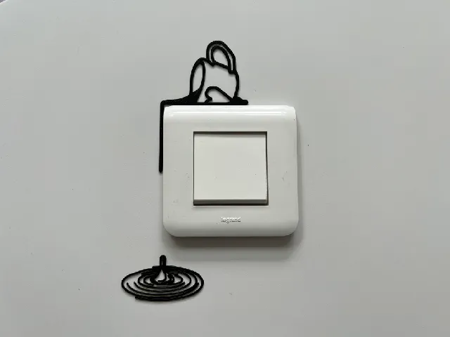 Wall Light Switch Decoration #9