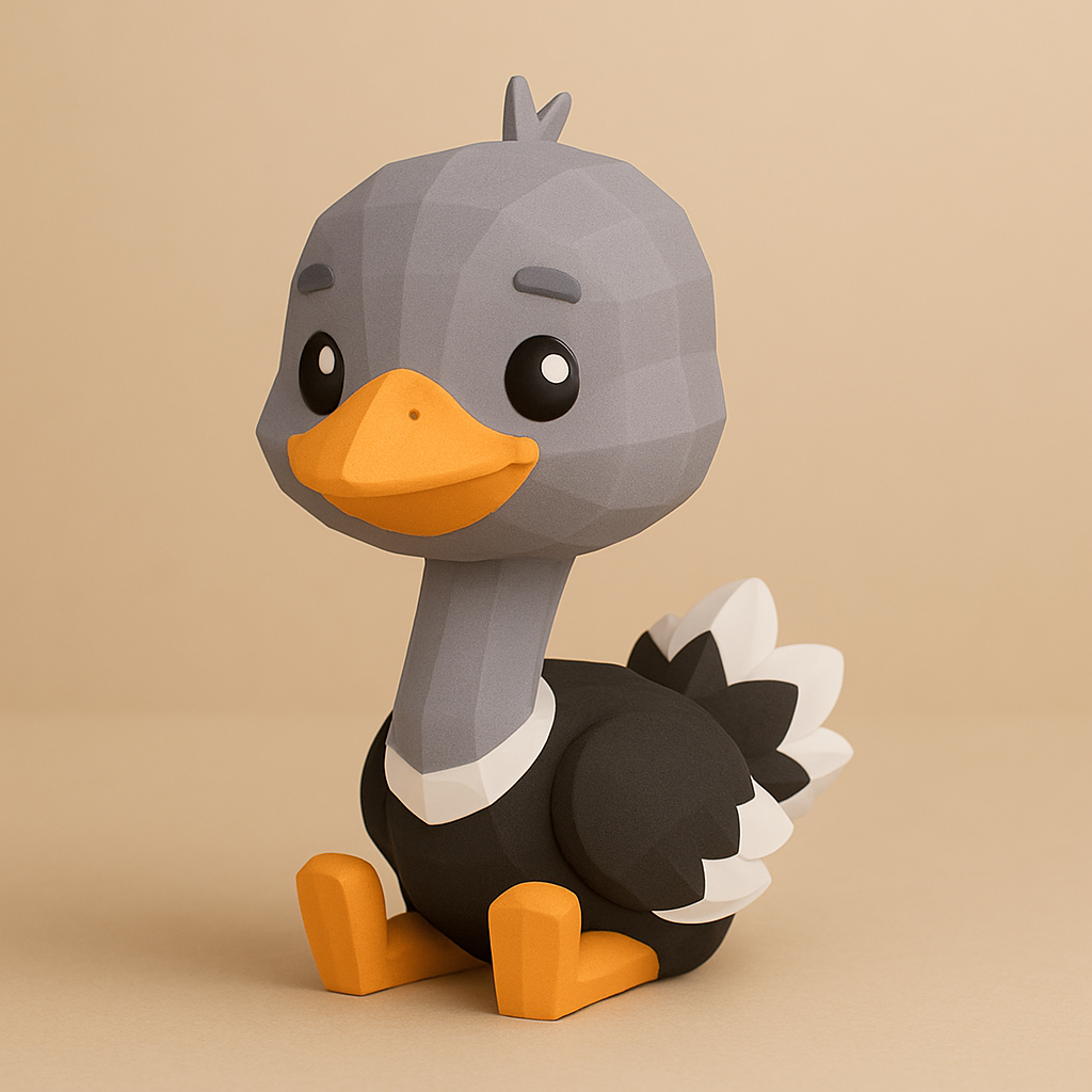 Mini Ostrich