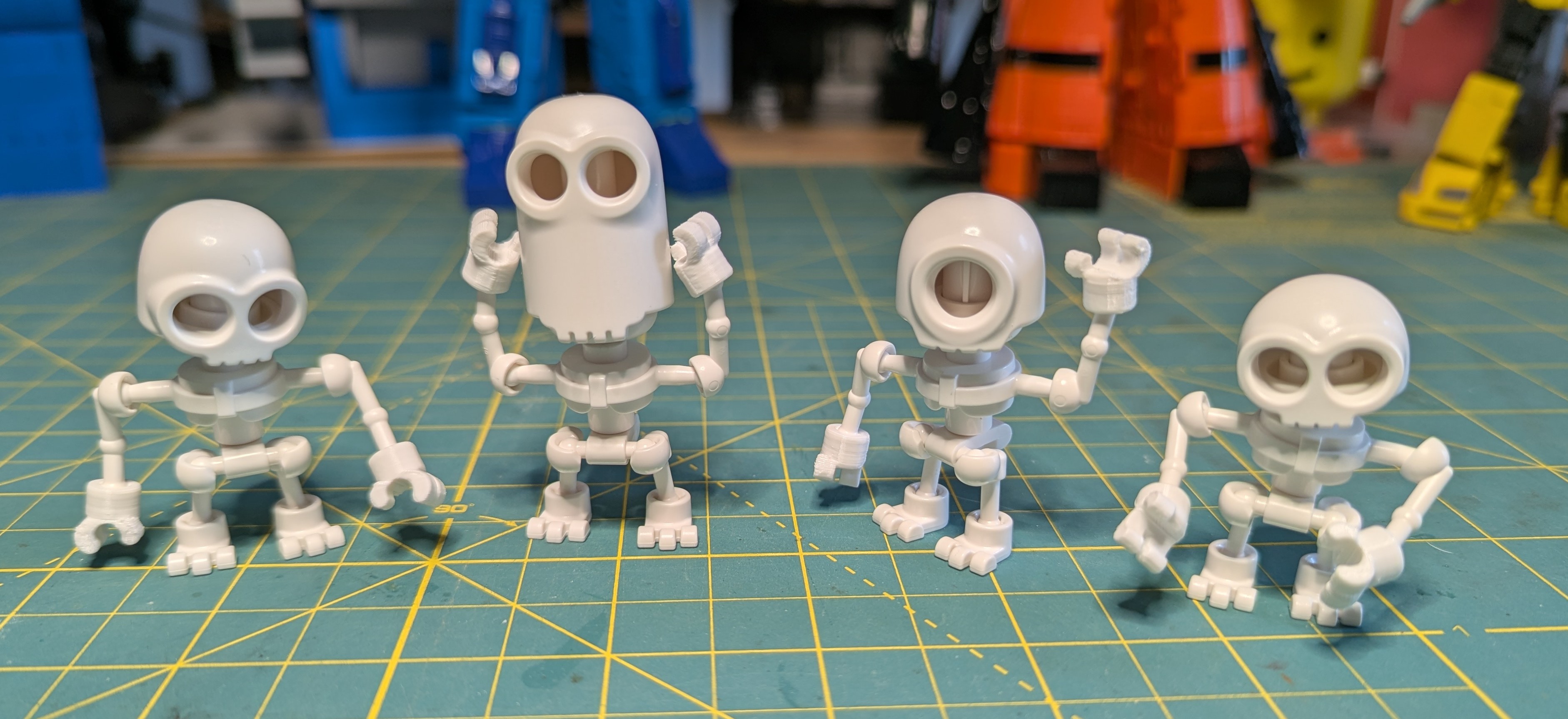 Blokees Minions Mokoo Skeleton Hands