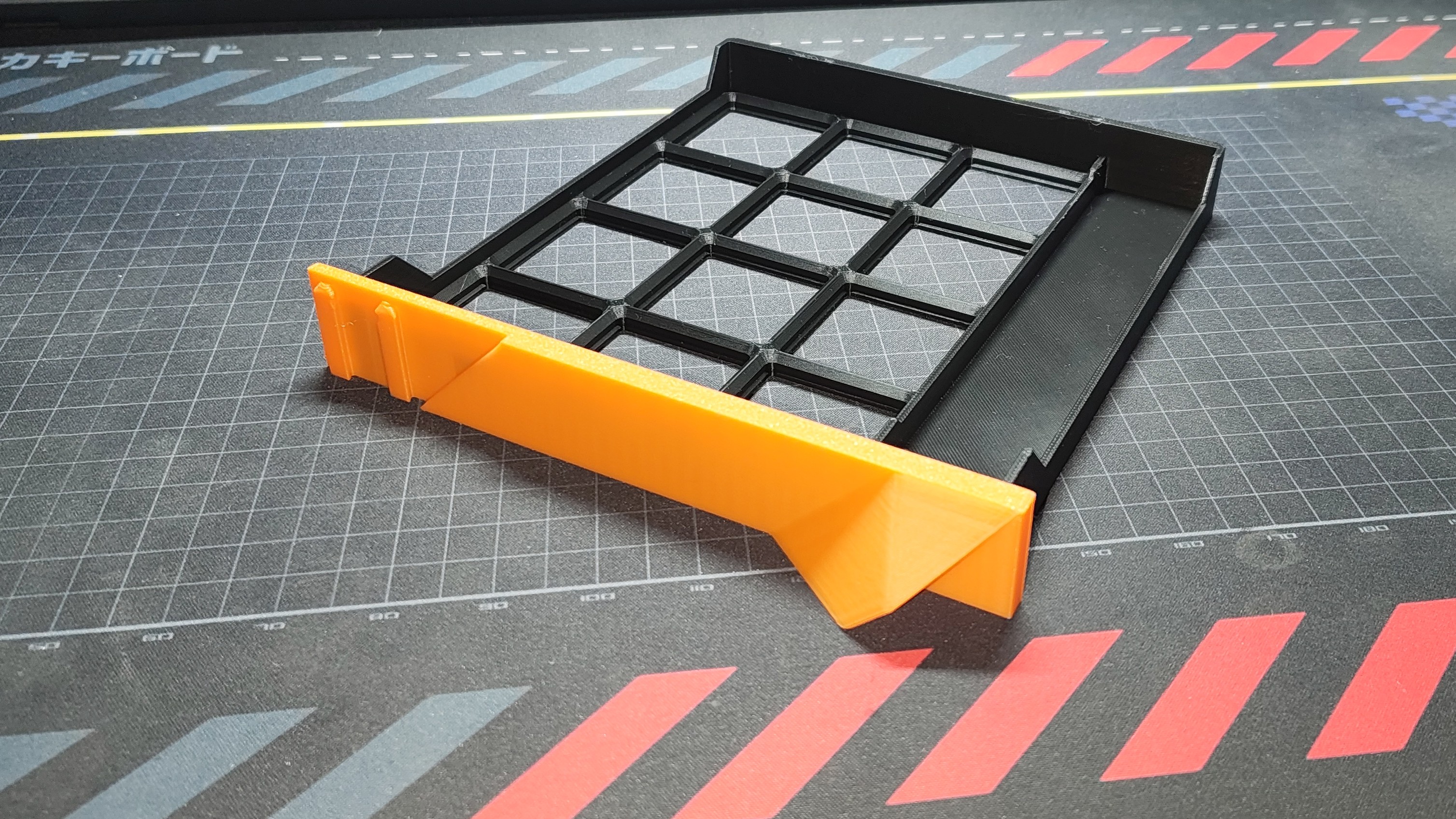 GEN2 185-2W-0.5H Decor Parts Drawer V2 gridfinity (inspired by @Jerrari design
