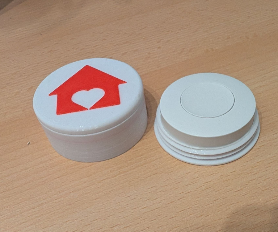 Miniatura 2 do modelo 3D Button Case for Sonoff button