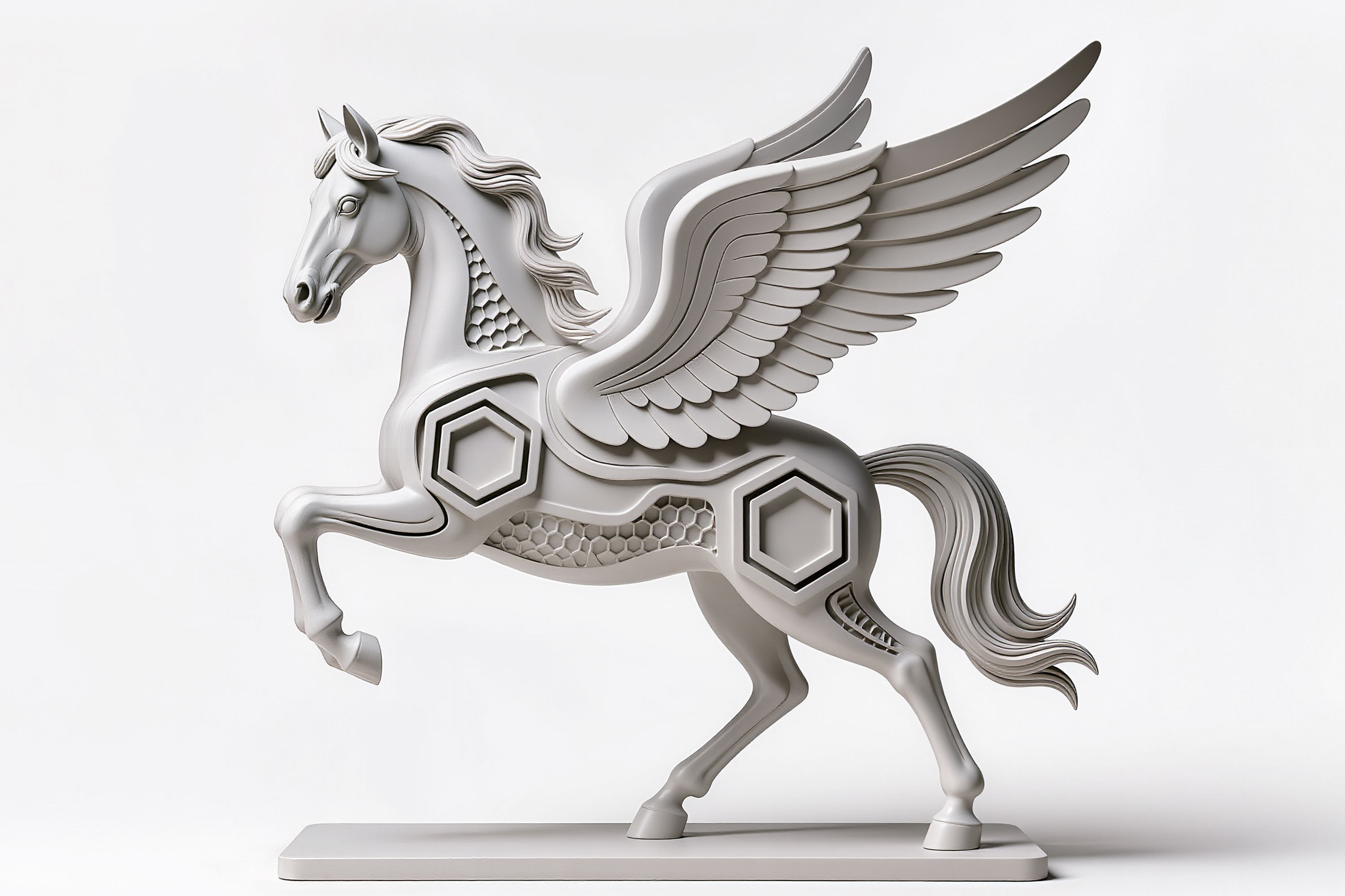 Pegasus, Hexa Sculpture