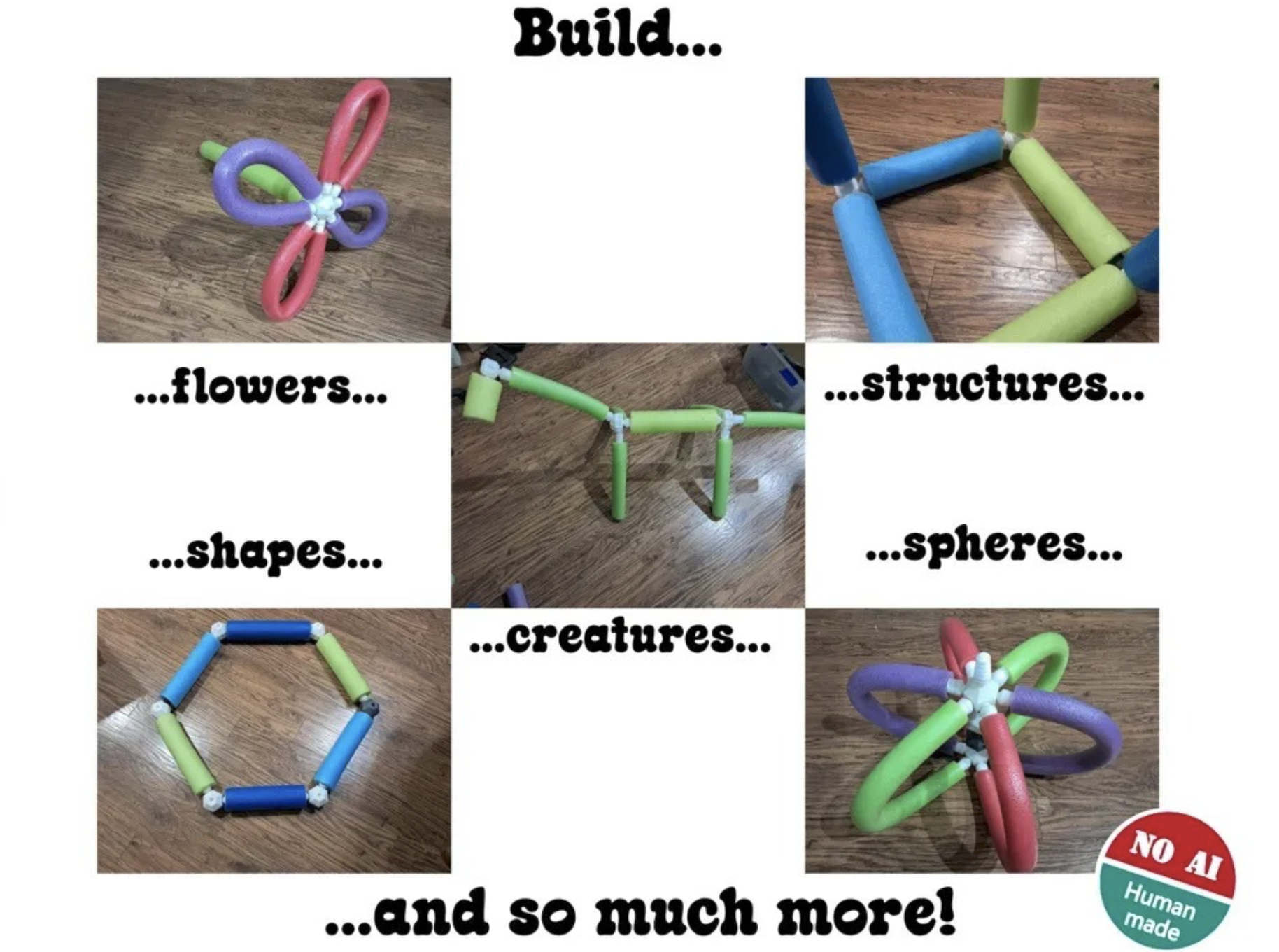 Pool Noodle Creative Building Toy