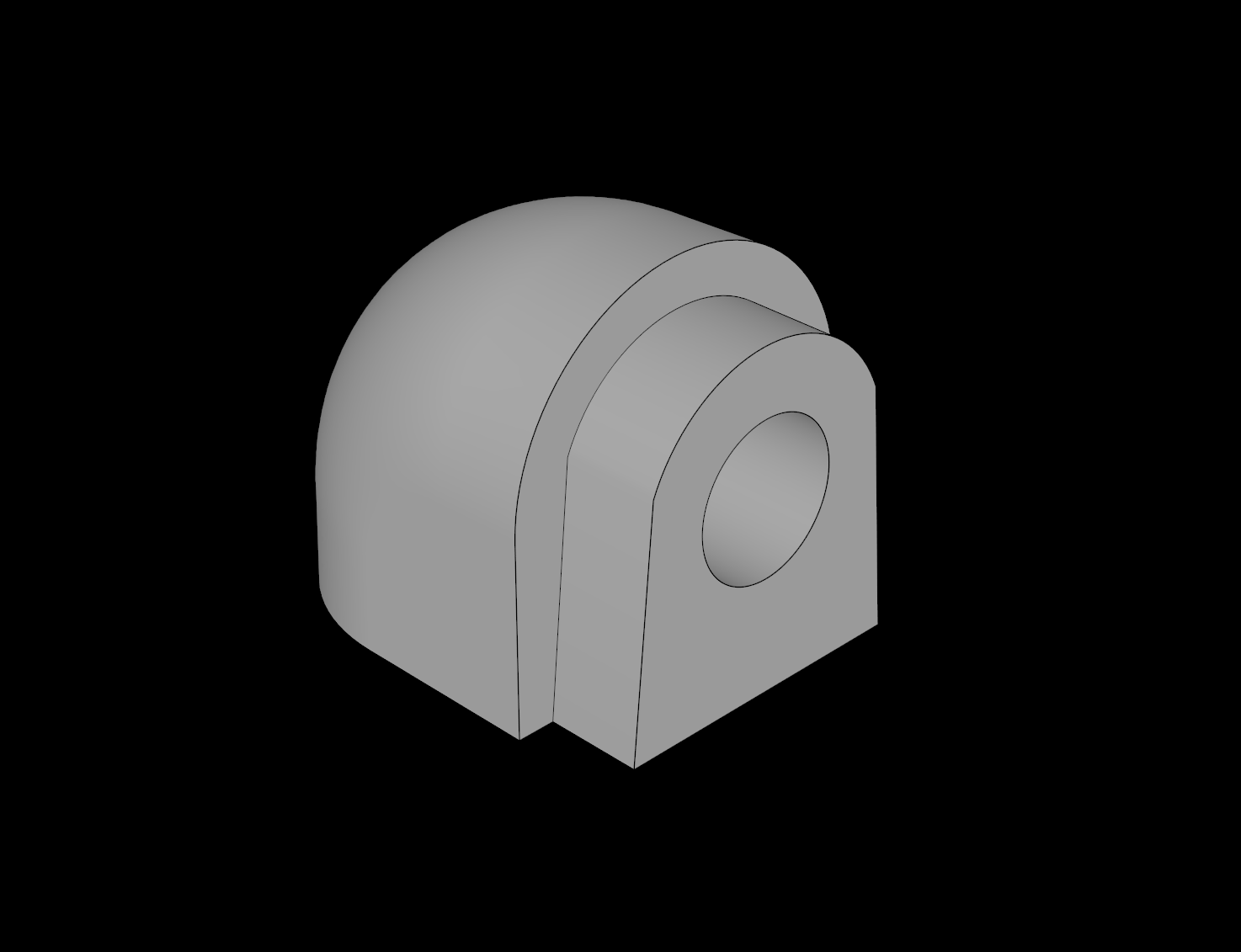 Lego Compatible (22392.dat) Minifig Mechanical Shoulder with two Bar-Holes