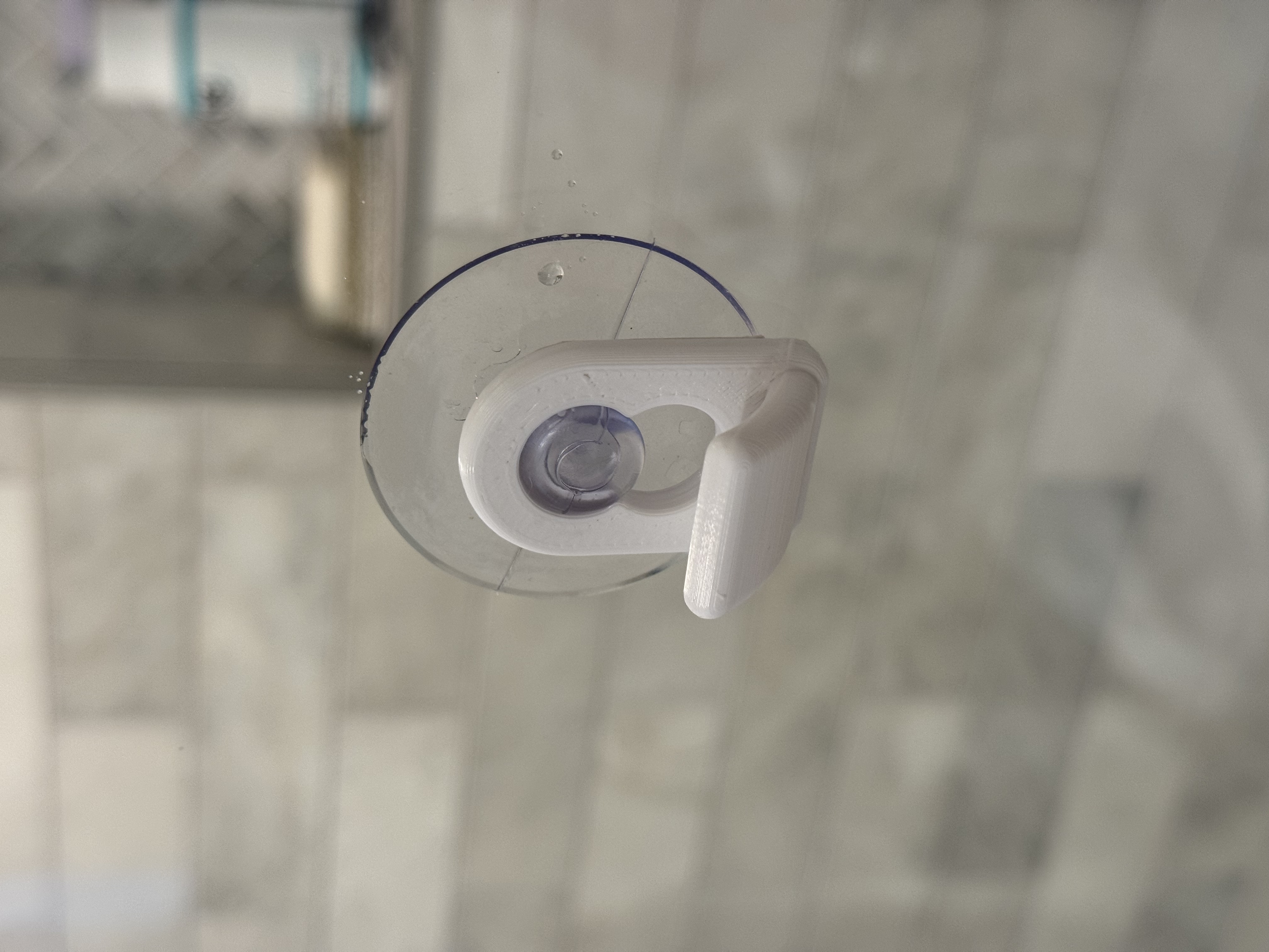Small shower hook