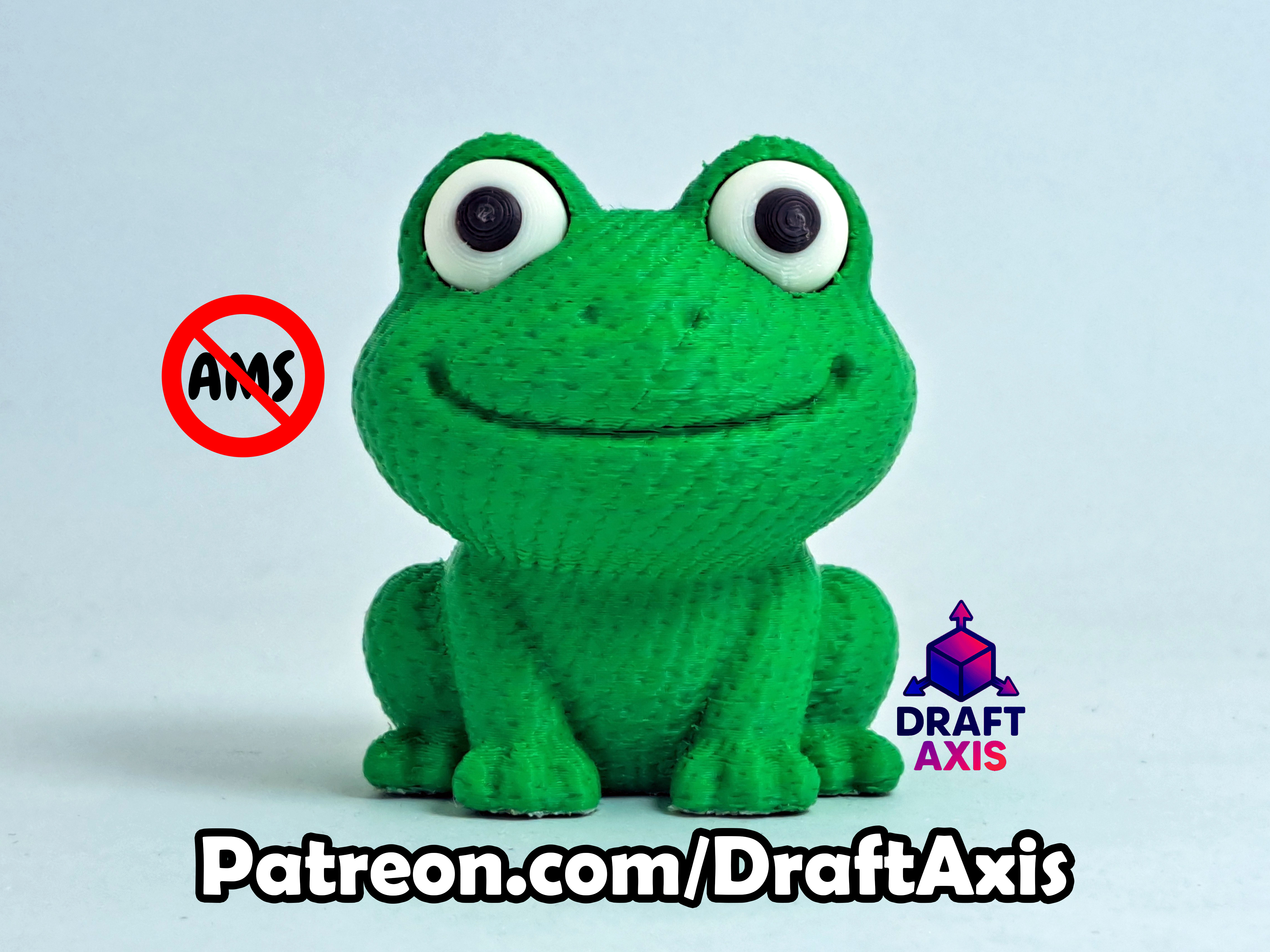 Knitted Frog - NO Support