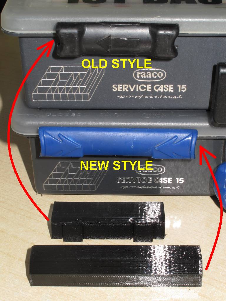 Transport locking clip for Raaco Assorter & Service cases — thumbnail 3
