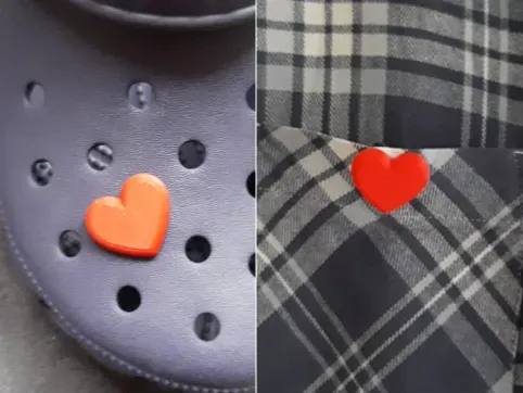 Charm for Shoes, Crocs or Shirts